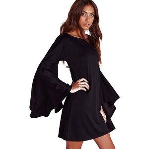 Bell Sleeve Boho Dress